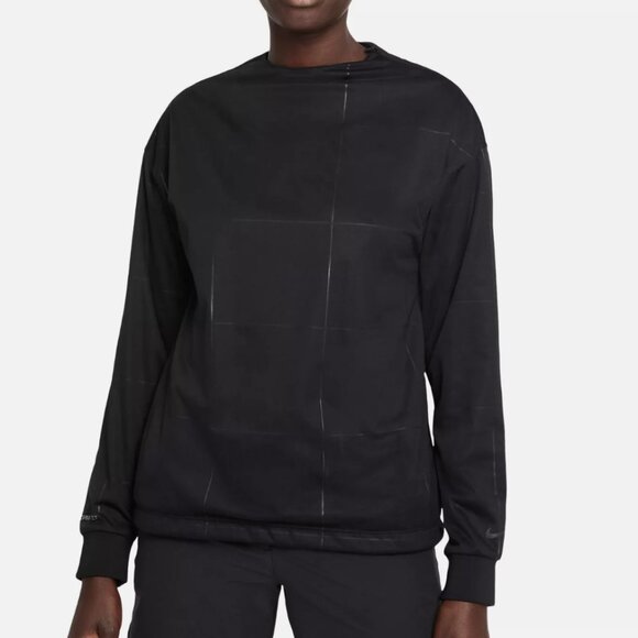 Nike Tops - NWT Nike Women's Small Storm-Fit Pullover Windbreaker Jacket Black Golf